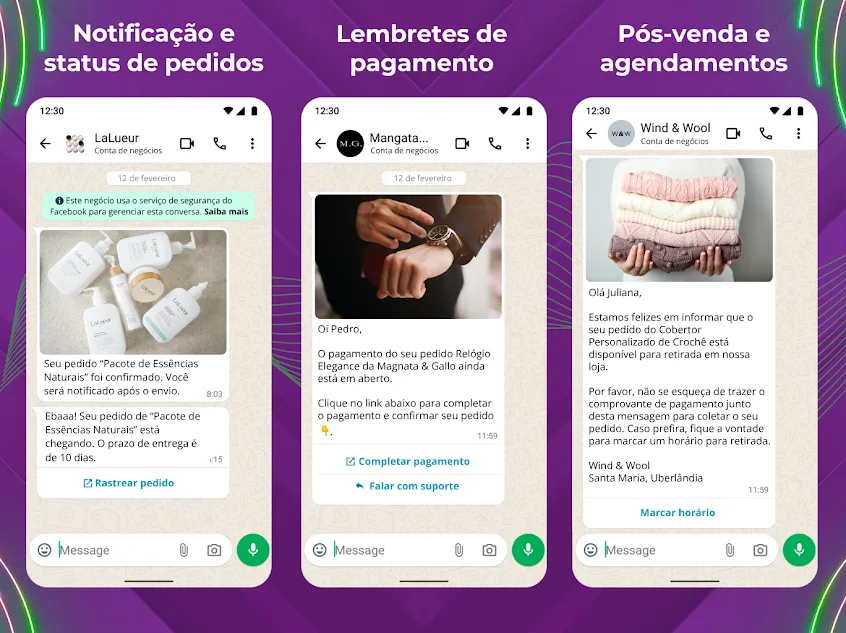 Entenda como maximizar a qualidade da experiênciada sjua marca usando mensagens de utilidade no WhatsApp.